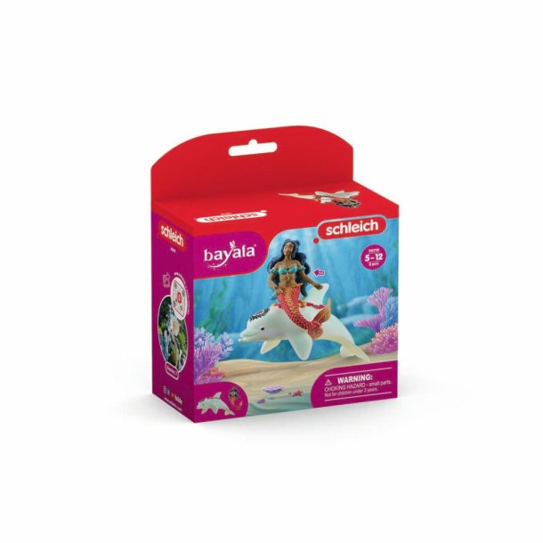 Schleich Isabelle on Dolphin