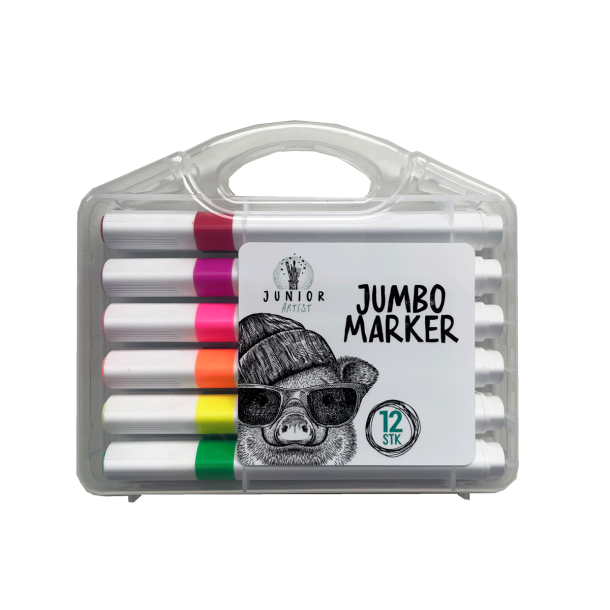 JUNIOR ARTIST Jumbo Marker 12 stk.