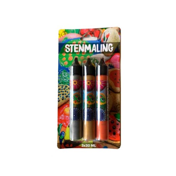 Stenmaling 3*30ml