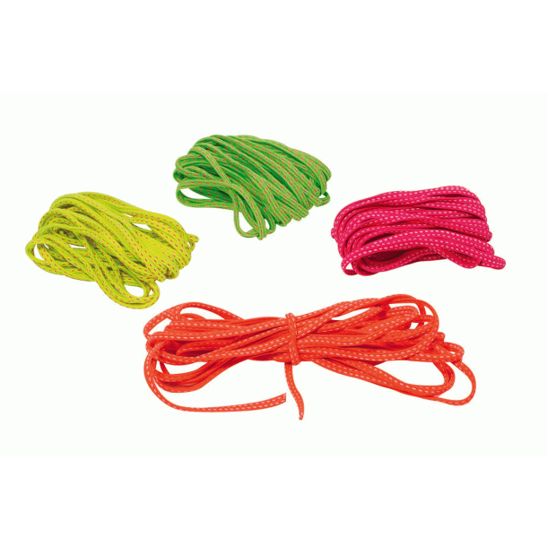 Goki Hoppe Elastik - 5 meter - Assorterede Neon Farver