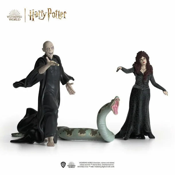 Schleich Harry Potter - Voldemort, Nagini &amp; Bellatrix Lestrange