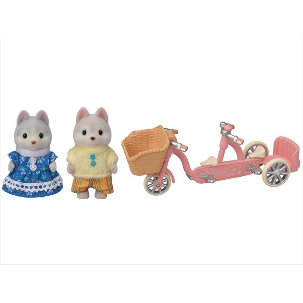 Sylvanian families - Husky Tandem legest m. sstrene