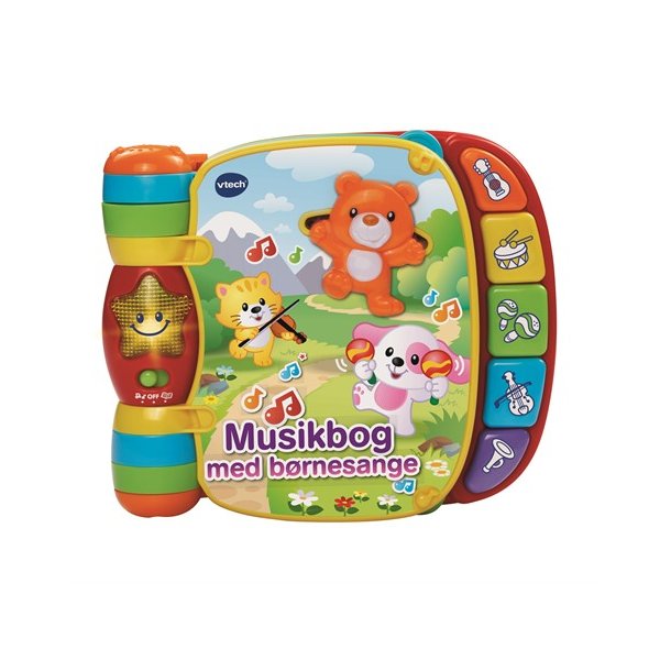 Vtech Baby - Musikbog med Brnesange