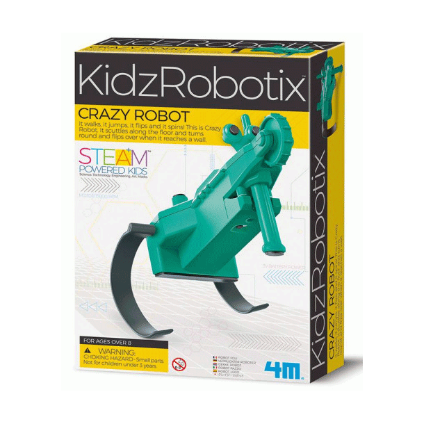 KidzLabs 4M Crazy Robot