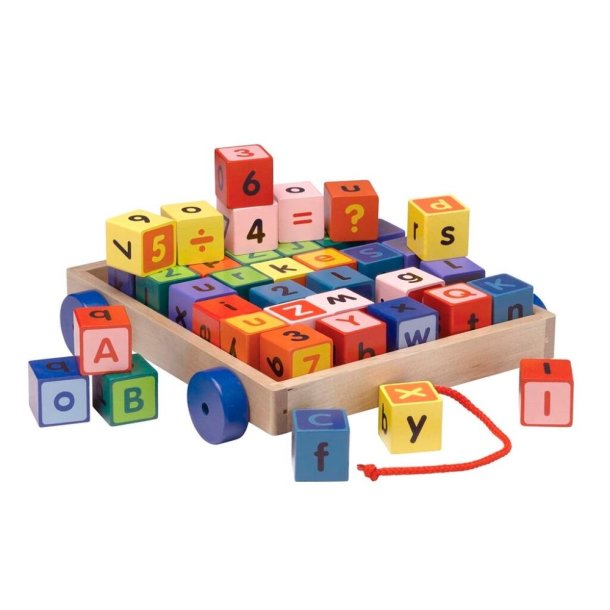 KREA Alphabet Block Wagon