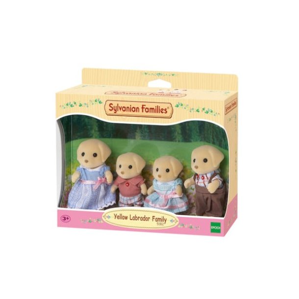 Sylvanian families - Gul Labrador Familie 