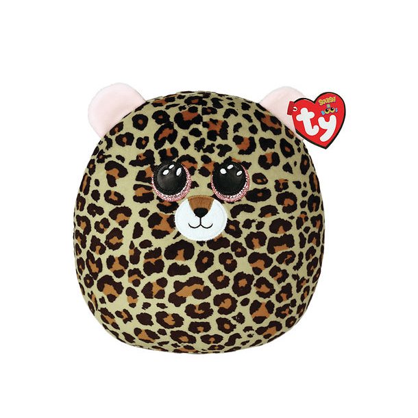 TY squishy Beanies Livvie - leopard 35 cm