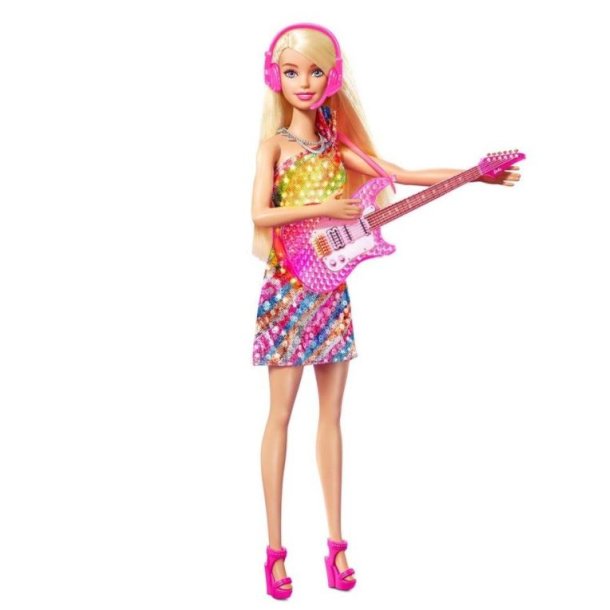 Barbie Malibu Dukke st m. Guitar