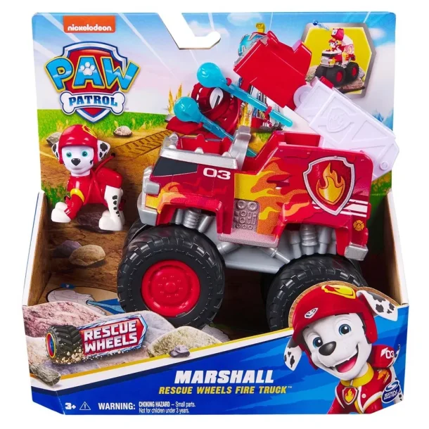 Paw Patrol Rescue Wheels Themed Vehicles - Marshall