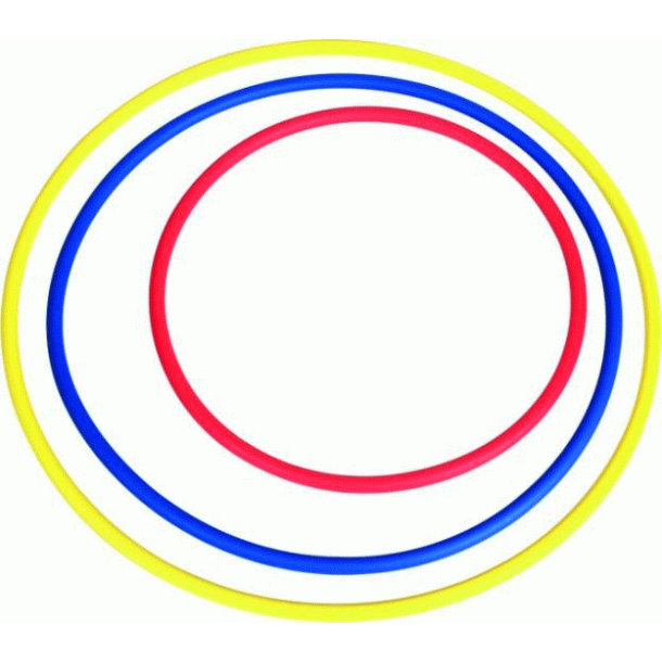 Megaform Hula Hop Ring  75 cm - Gul