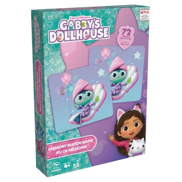 Gabbys Dollhouse memo - 72 kort