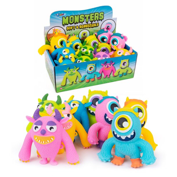 Monster soft/stretch med luft - fidget toy