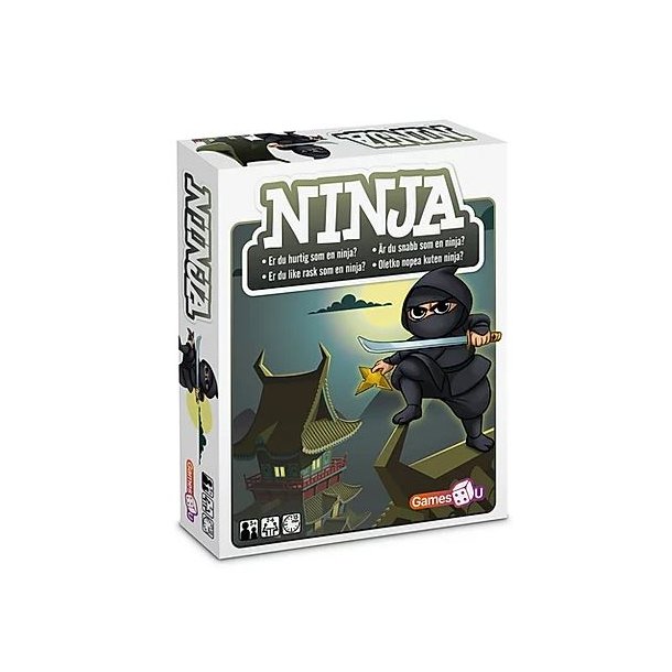 Er du hurtig som en Ninja - rejsespil til brn