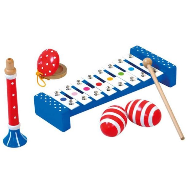 Bino Toys Orkester st i tr - 4 dele