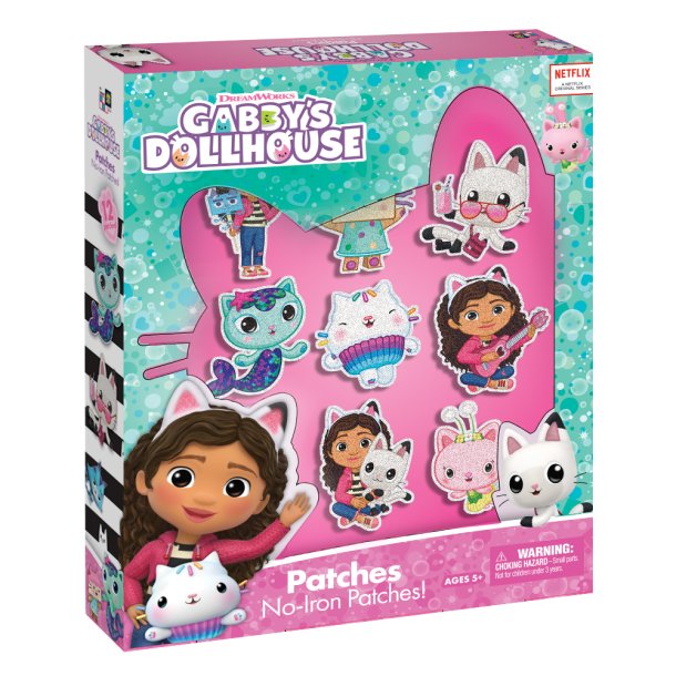 Gabby's Dollhouse Patches - 12 stk.