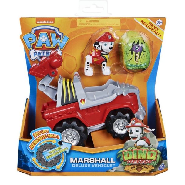 Paw Patrol - Dino Deluxe Vehicle Marshall