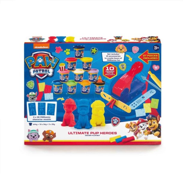 Paw Patrol ultimate pups heroes set - Modellervoks Legest