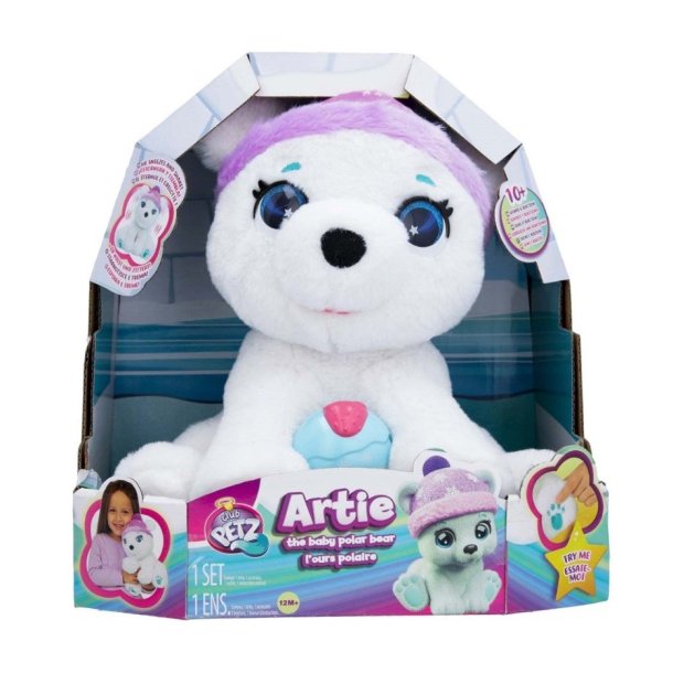 Club Petz Artie the Polar Bear - interaktiv bamse