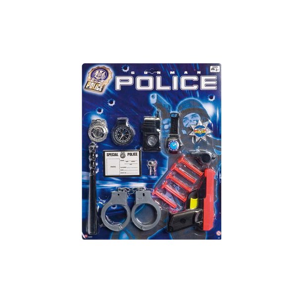 Politist m. pistol - 14 dele