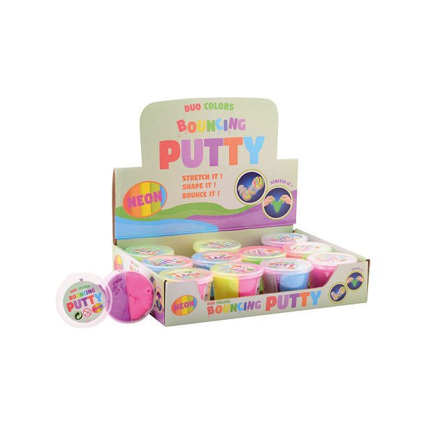 Bouncing duo putty neon