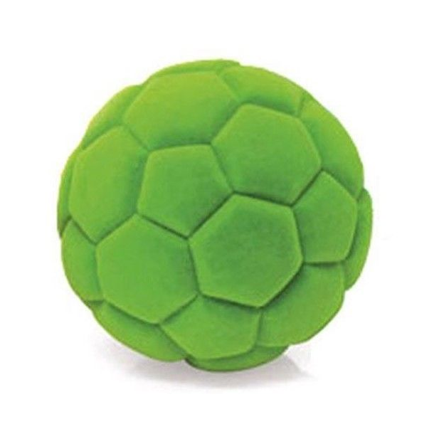 Rubbabu Bold Stor Ø10 cm - Soccer Ball - Grøn