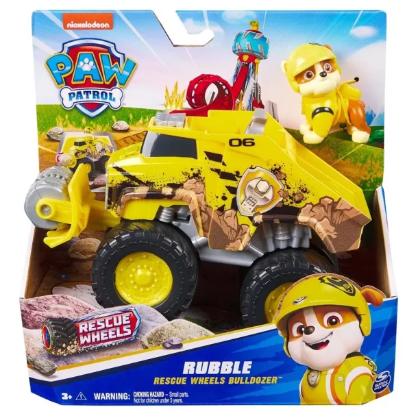 Paw Patrol Rescue Wheels Themed Vehicles - Rubble