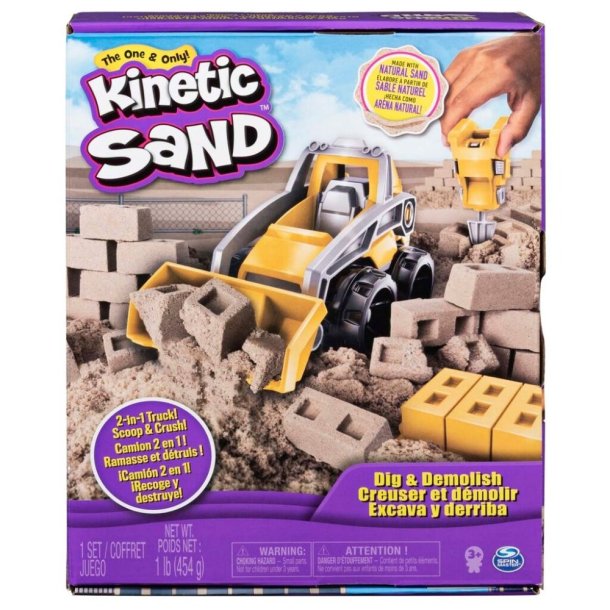 Kinetic Sand Dig &amp; Demolish Set