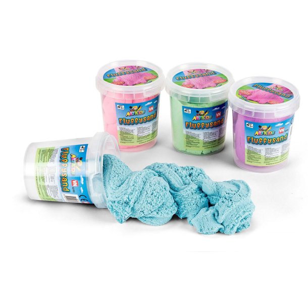 ArtKids Fluffy Sand 500 gr - Assorteret 