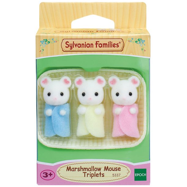 Sylvanian families - Familien Skumfidus mus Trillinger