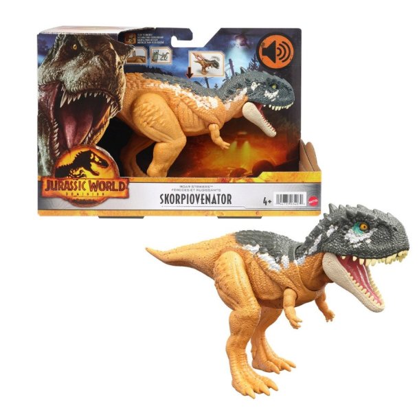 Jurassic World Skorpiovenator m. lyd