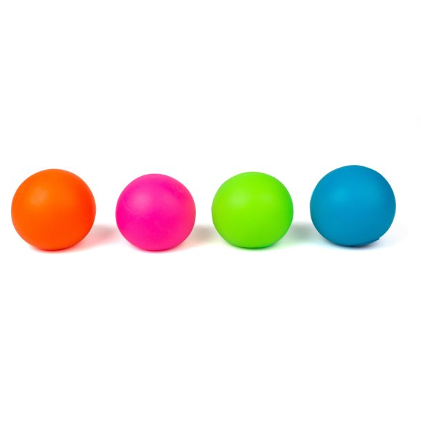 Selvlysende Squishy stress bold   6 cm - fidget