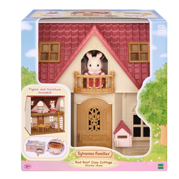 Sylvanian families - Cosy Cottage Home - Startst med klassiske mbler