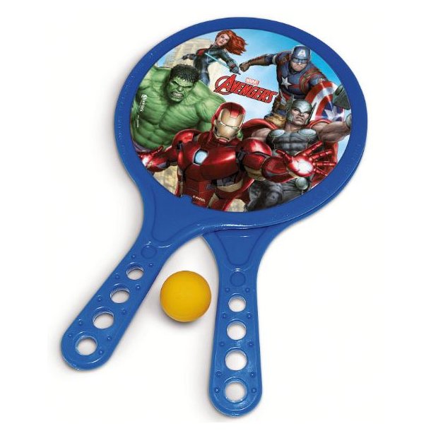  Strandtennis m. 2 bat og 1 bold - Avengers