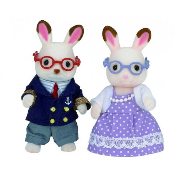 Sylvanian families - Bedsteforldrene Chokoladekanin