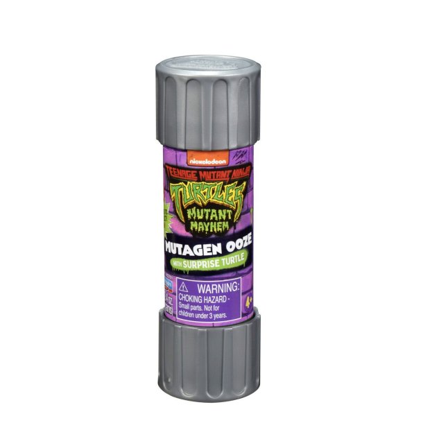 Turtles Mutant Mayhem Mutagen Ooze Canister - Assorterede