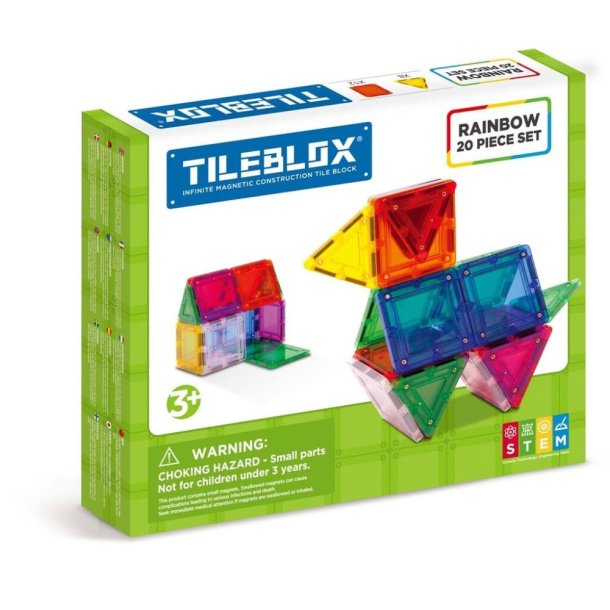 Tileblox Rainbow 20 stk