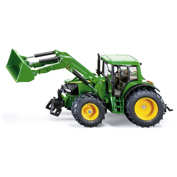 Siku John Deere traktor med bevgelig frontlsser 1:32