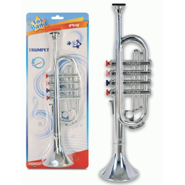 Bontempi Trompet 37 cm m. 4 tangenter