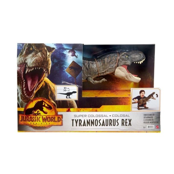 Jurassic World Super Colossal Tyrannosaurus Rex - 101 cm