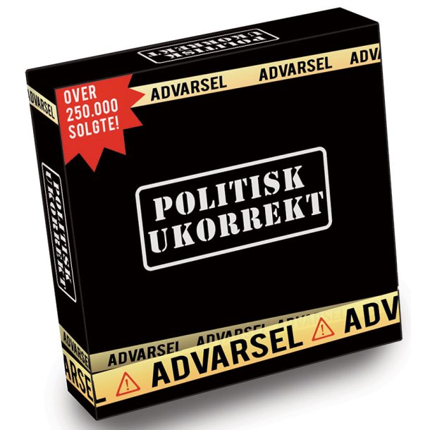 Politisk Ukorrekt - Sjovt Selskabsspil