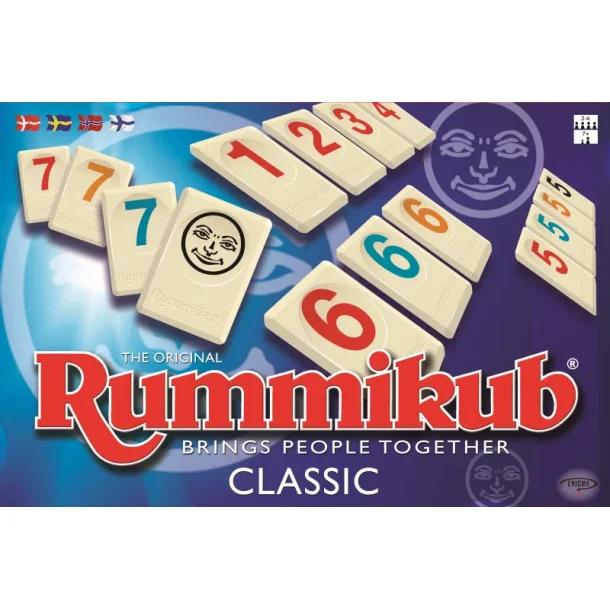 Rummikub Classic  - Sjovt familie spil