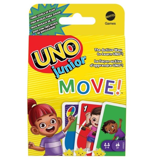 UNO Junior Move - Kortspil fra Mattel