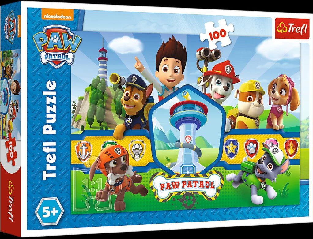 Trefl Paw Patrol Puslespil 100 Brikker 