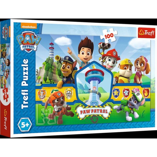 Trefl Paw Patrol Puslespil 100 brikker