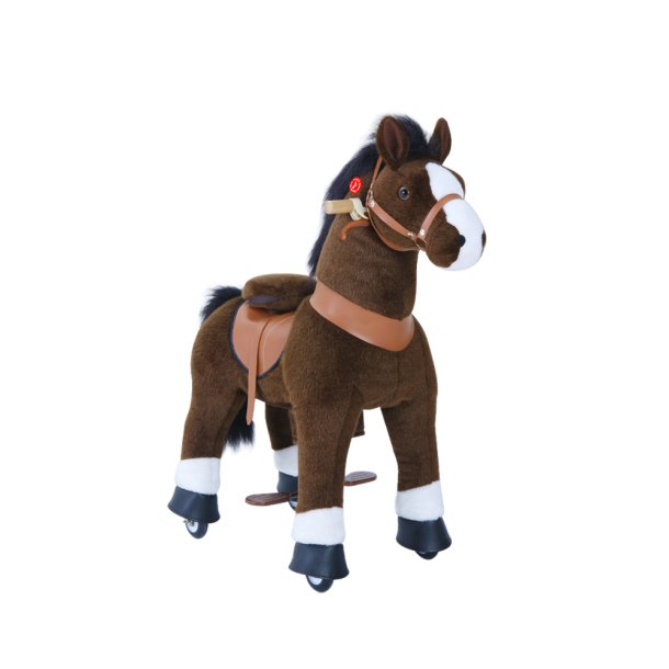 PonyCycle Small Mekanisk Pony Chokolade brun