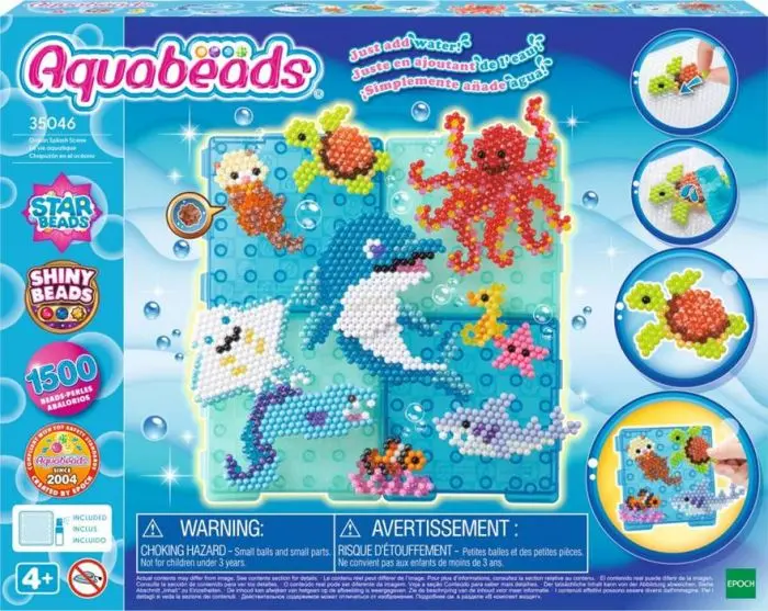 Aquabeads Ocean Splash Scene m. 1500 perler