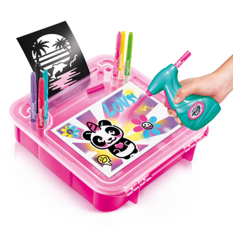 Airbrush Plush Art Activity Case