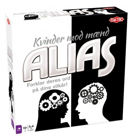 Alias Kvinder vs. Mænd - brætspil