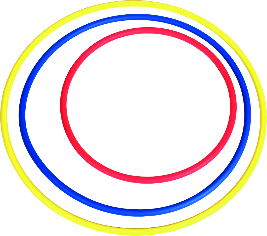 Megaform Rund Hula Hop Ring Ø 65 - blå