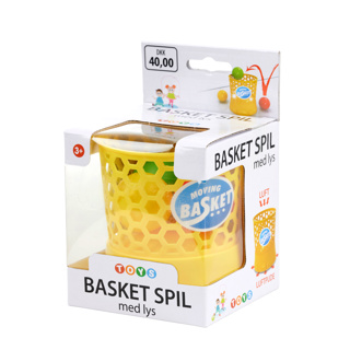 Basket spil m/lys 9 cm